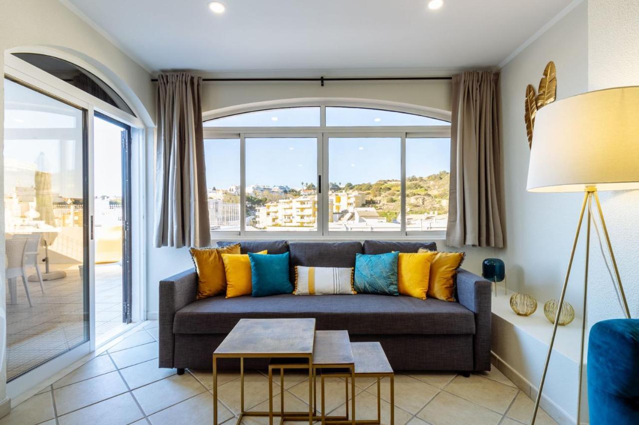 Top Renoviertes Apartment Mit Grosser Terrasse Albufeira Exterior photo